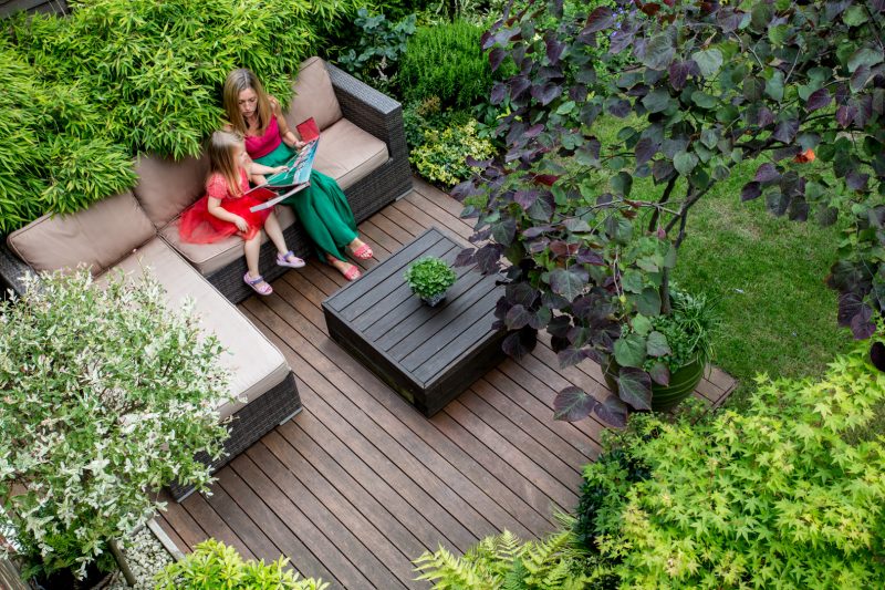 Magda D'Ingeo's, family garden, Reigate