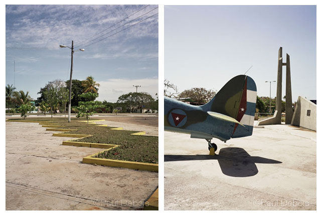 Left: Bay of Pigs. Right: Bay of Pigs Museum