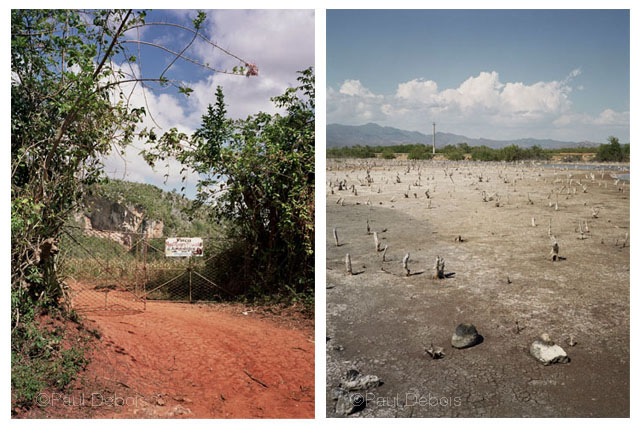 Left: Organic smallholding, Viñales. Right: Lagoon, Trinidad