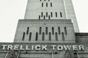 Trellick Tower, Golborne Road, London, designed by Erno Goldfinger