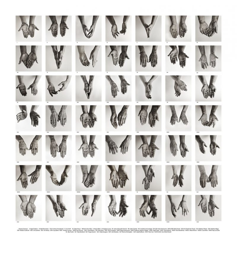 43 Gardeners' Hands Kew exhibition print