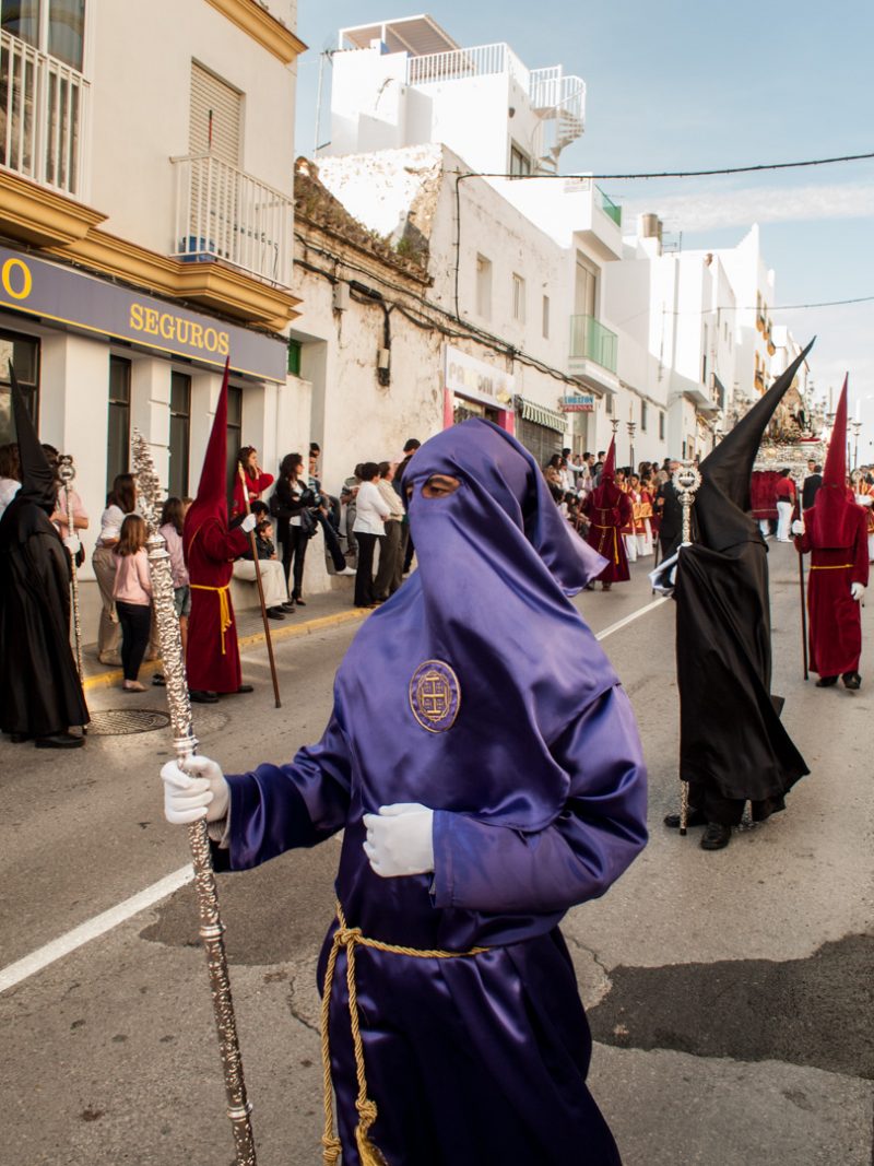 El Penitentes during Semana Santa or Holy Week, Conil, 17.4.11
