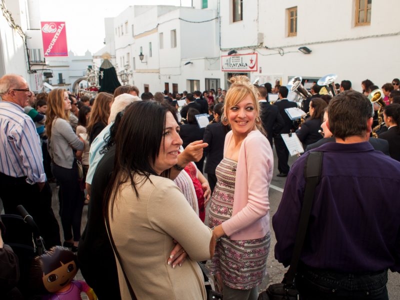 Procession during Semana Santa or Holy Week, Conil, 17.4.11