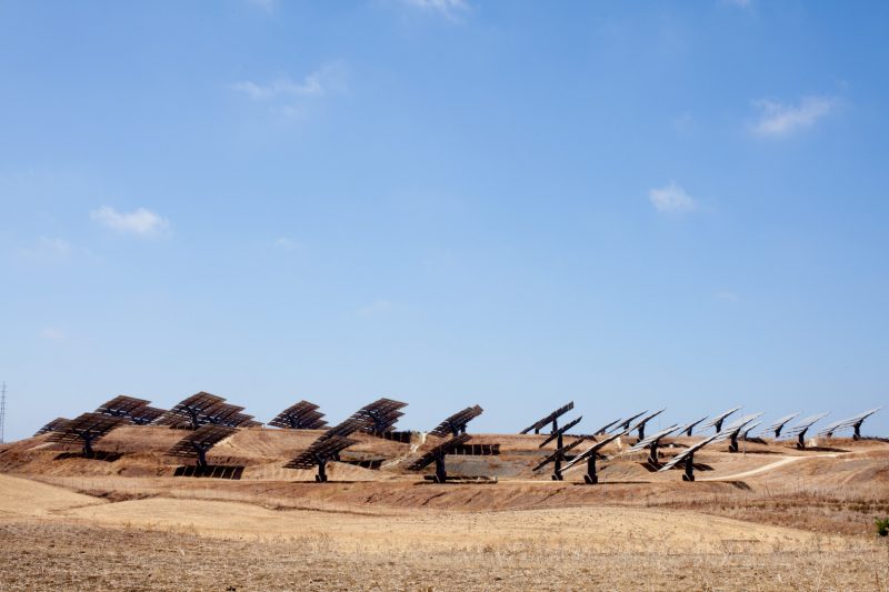 Solar panels near Vejer De La Frontera, 23.8.12