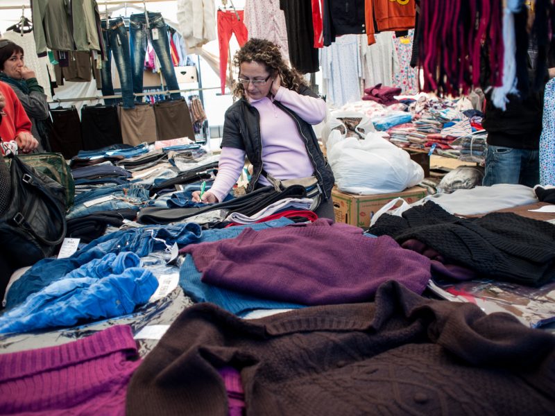 Conil street market, 30.12.11