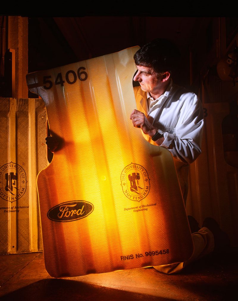 Automotive research at Nottingham University