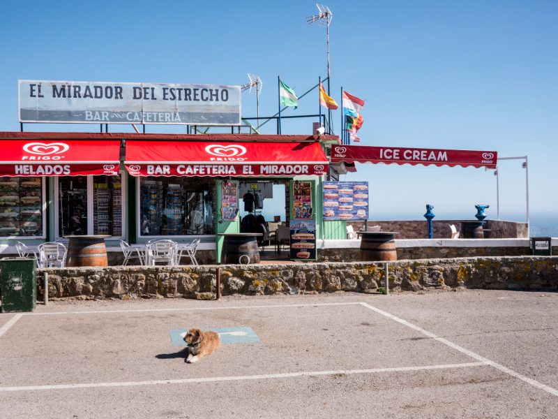 Straits of Gibraltar viewpoint near Tarifa, 6.2.17