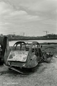Citröen 2CV, Butler's Wharf, 1985