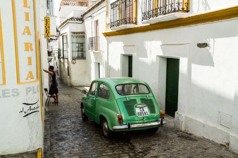 Seat 600E in Tarifa, 11.8.06