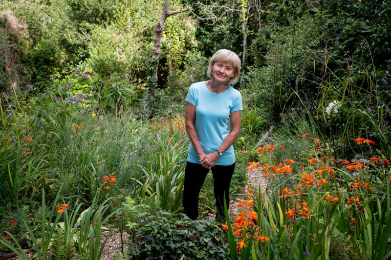 Pam Woodall in her wildlife garden - Gardens of the Year