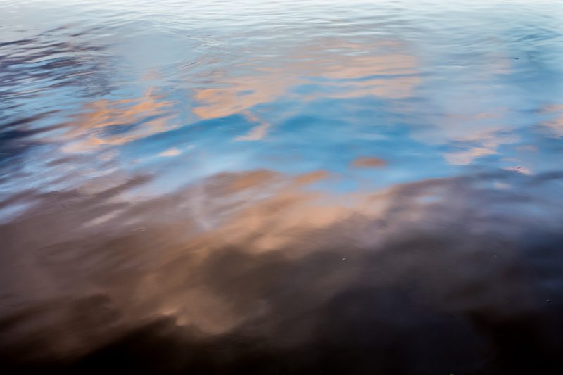 River Thames at sunset, Mortlake