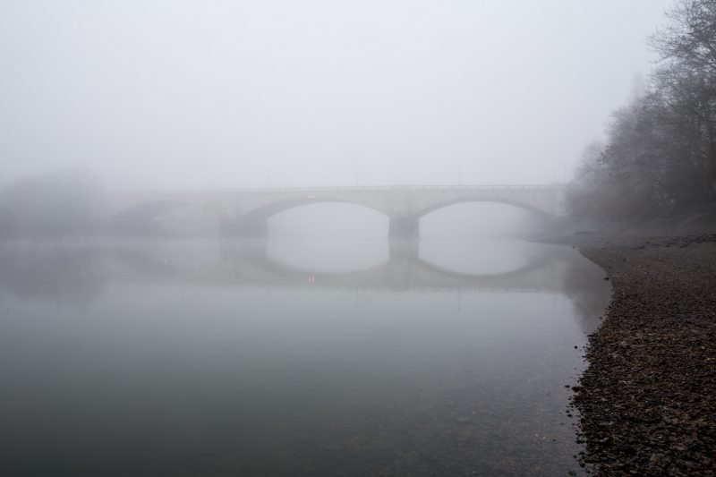 River Thames, near Putney Town Rowing Club, next to Chiswick Bridge