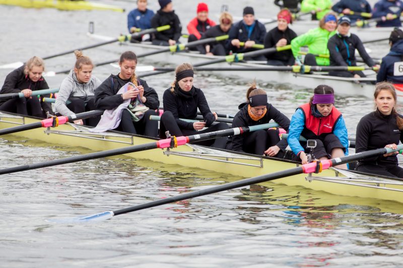 Crews marshalling near Putney Town Rowing Club, WEHoRR 2016