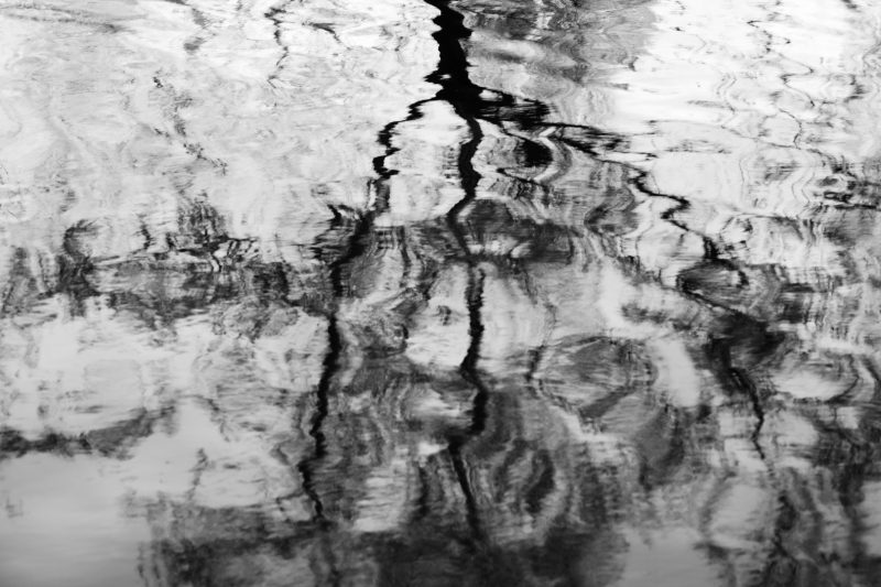 Reflections in River Brent near Brentford, 27.9.09